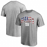New York Giants Pro Line by Fanatics Branded Banner Wave T-Shirt Heathered Gray,baseball caps,new era cap wholesale,wholesale hats